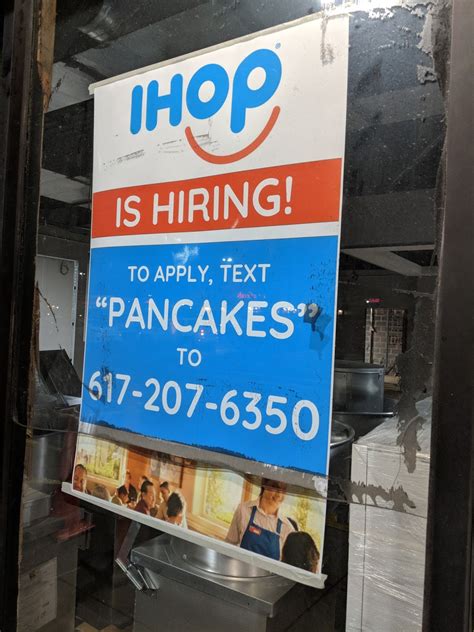 Sign In or Join. . Ihop hiring